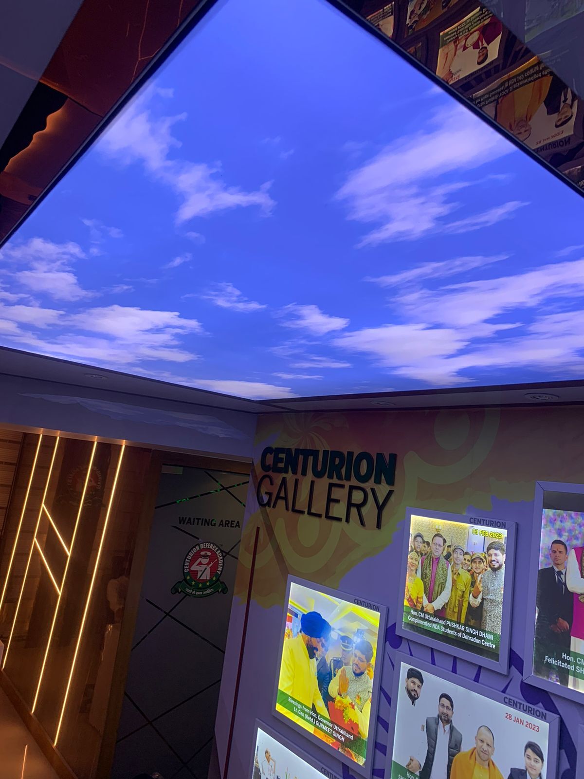 Club Stretch Ceiling - Pattern: Customize