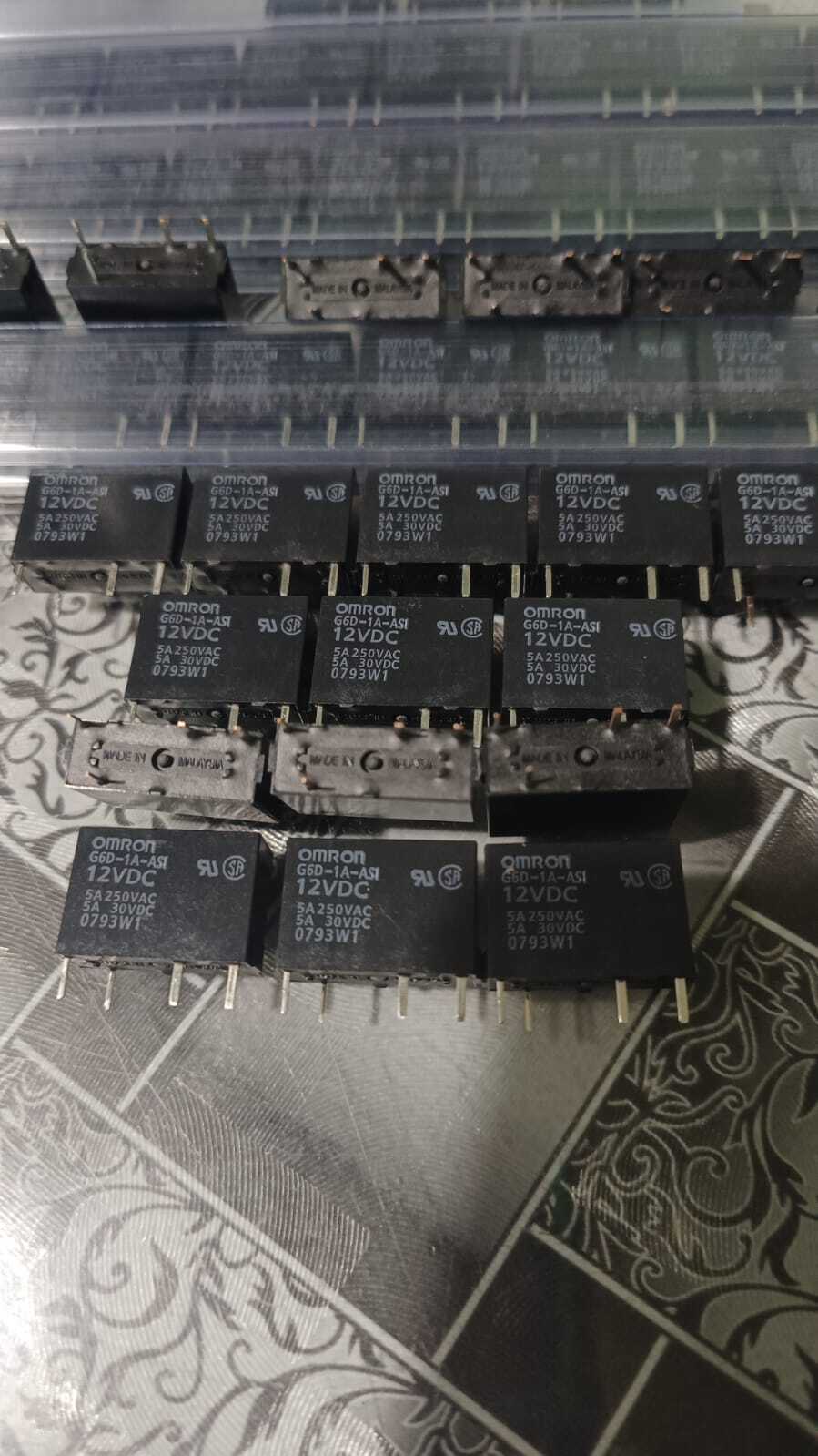 Omron Relay, G6d-1a-asi (12vdc) - Ambient Temperature: -40a C To 70a C Celsius (Oc)