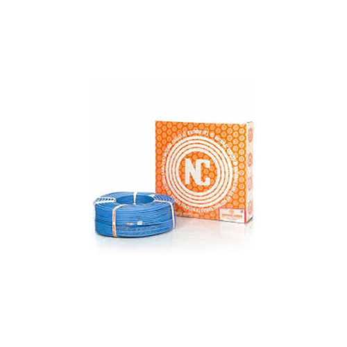 National House Wire - PVC Material, 90 Meter Length, Vibrant Yellow Color - 1100V Voltage Surge Capacity, Warranty Included