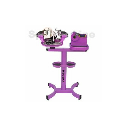 Megsha S3188 Stringing Machine - Color: Black/Purple