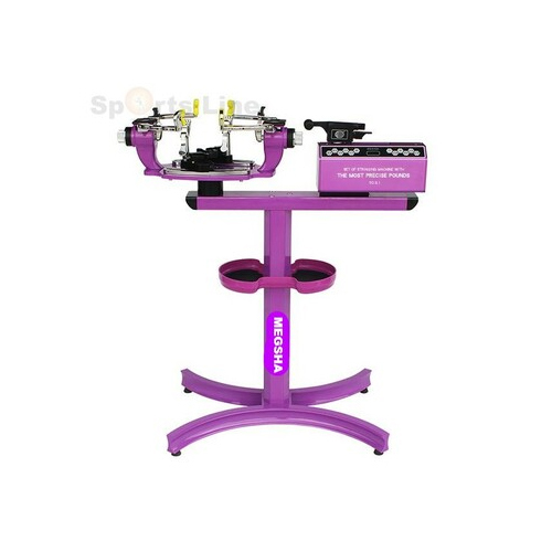 Megsha S6188 Stringing Machine - Color: Black/Purple
