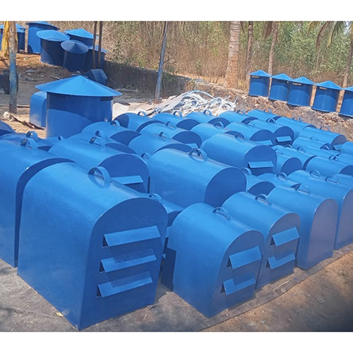 Frp Blue Bio Tank - Shape: Any Shape
