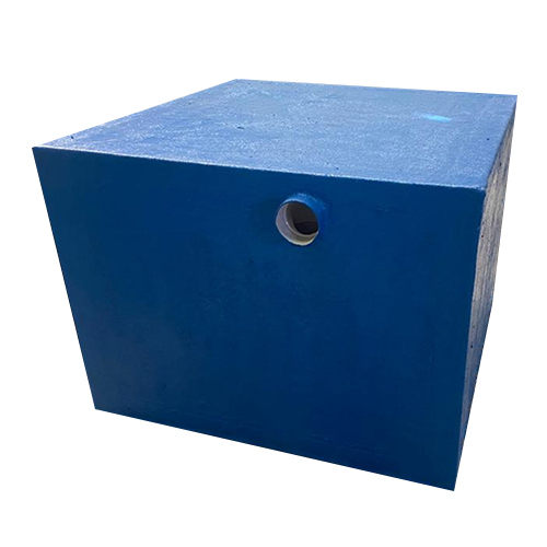 Square Frp Bio Tank - Color: Blue