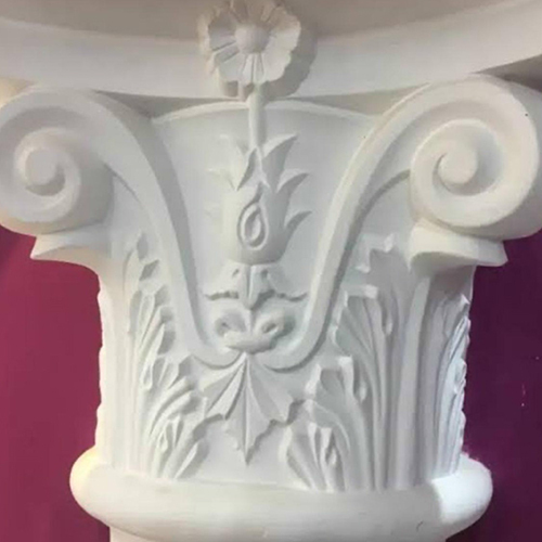 Grc Cornice - Glass Reinforced Concrete, Customizable Size, Polished Finish | High Quality, Lightweight, Easy Installation