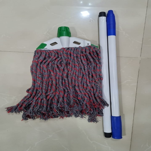 6" Premium Wet Mop - Color: Blue