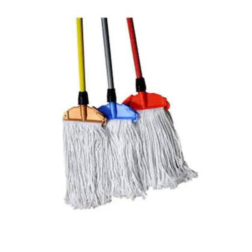 12" Wollen Cloth Mop - Color: Red