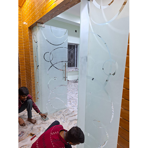 Customized Glass Partition And Door - Color: As Per Requirement
