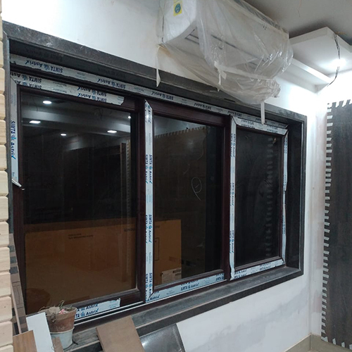 High Grade Upvc Windows - Aluminum Alloy, Various Sizes Available, Polished Finish, Manual Operation, Energy Efficient, Excellent Noise Reduction