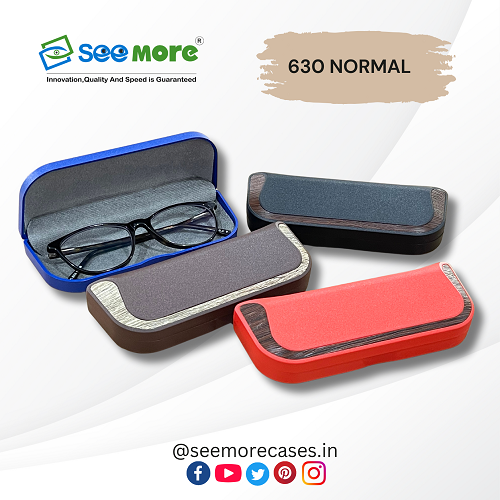 Designer Plastic Spectacle Case - Acrylonitrile Butadiene Styrene, 157x59x39 Mm, Black | Antistatic, Aseptic, Shock Resistant, Customizable Colors