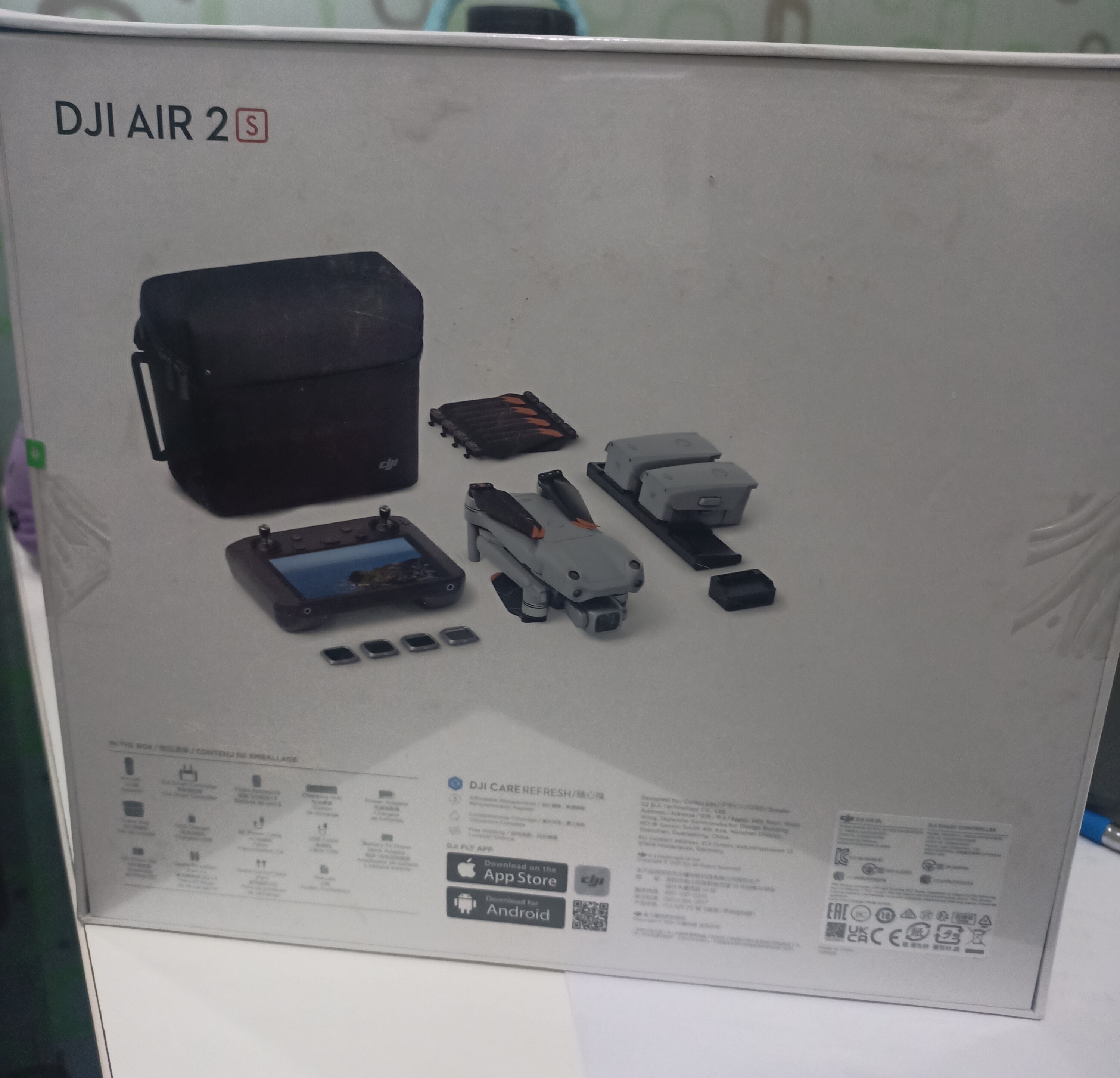 Dji Air 2s With Smart Controller With Fly Combo