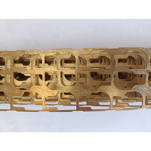 Brass Sheet Cutting Scrap - Finish: Polished