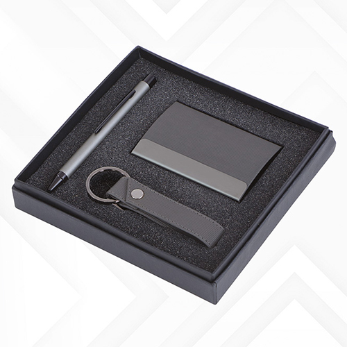 Mens Executive Gift Set - Color: Black
