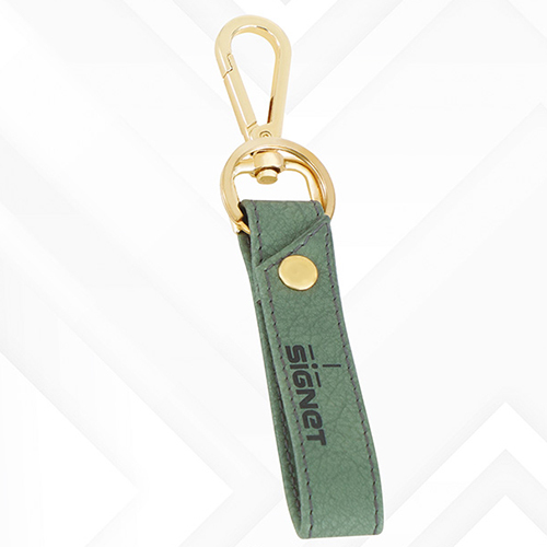 Green Key Chain - Material: Metal