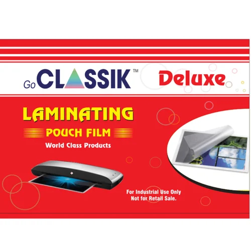 Lamination Pouch - Color: Transparent