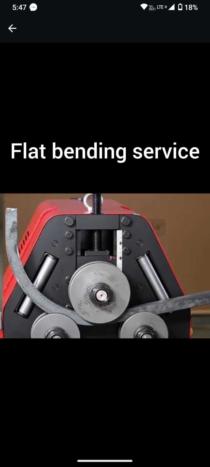 Flat Bending Service