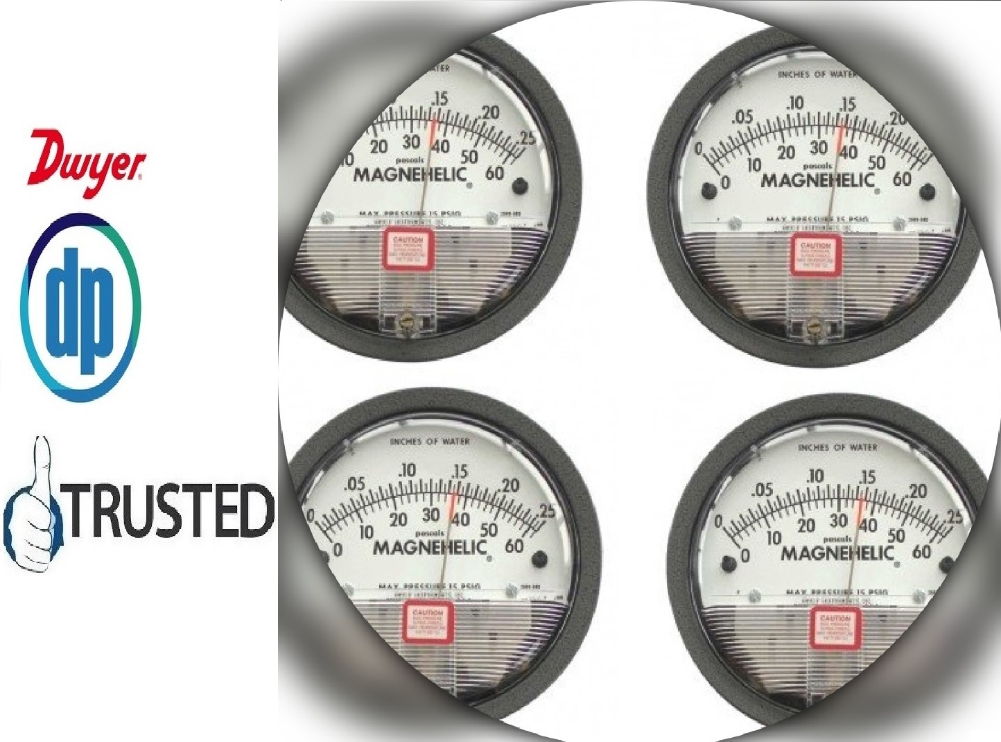 Dwyer 2001d Magnehelic Differential Pressure Gauge By Dhule Maharashtra India - Accuracy: A 2% Of Fs (A 3% On 0
