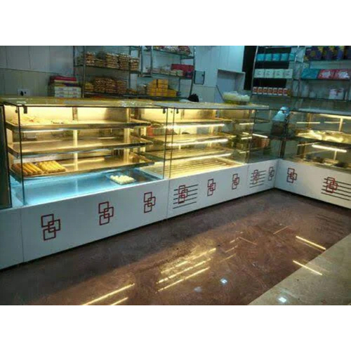 Refrigeration Display Counter - Color: White
