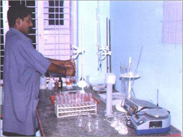 Analytical Testing Being Done In The Laboratory For The Fermentation