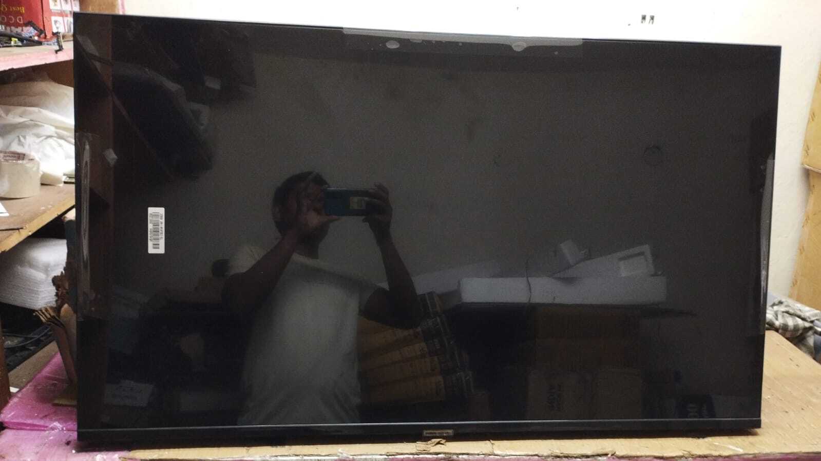 Smart Led Tv - Plastic/metal, 46 Inches, Black | Ultra Hd 4k Resolution, High Contrast Ratio, Hdmi Connectivity, Soundbar System