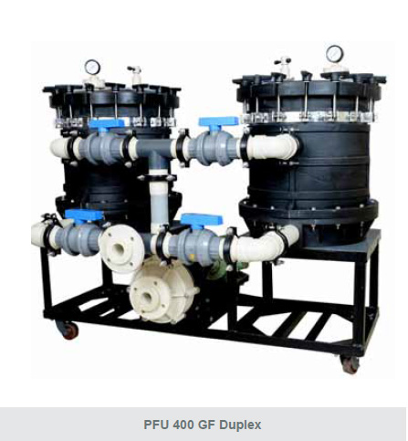 Pp Electroplating Filter - Color: Black