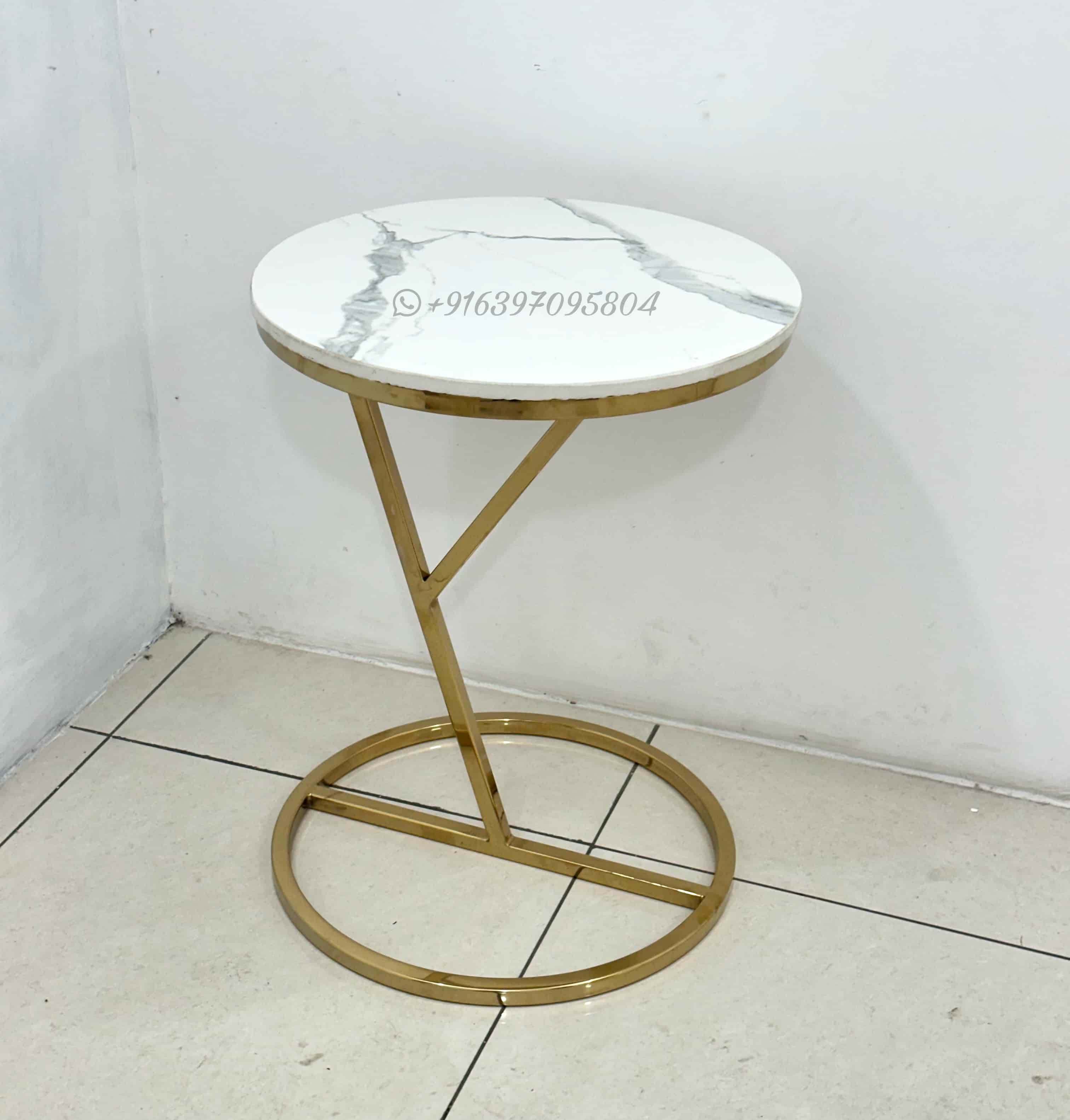 Minimalist Decor Side Table - Brand Name: Golden Craft Overseas