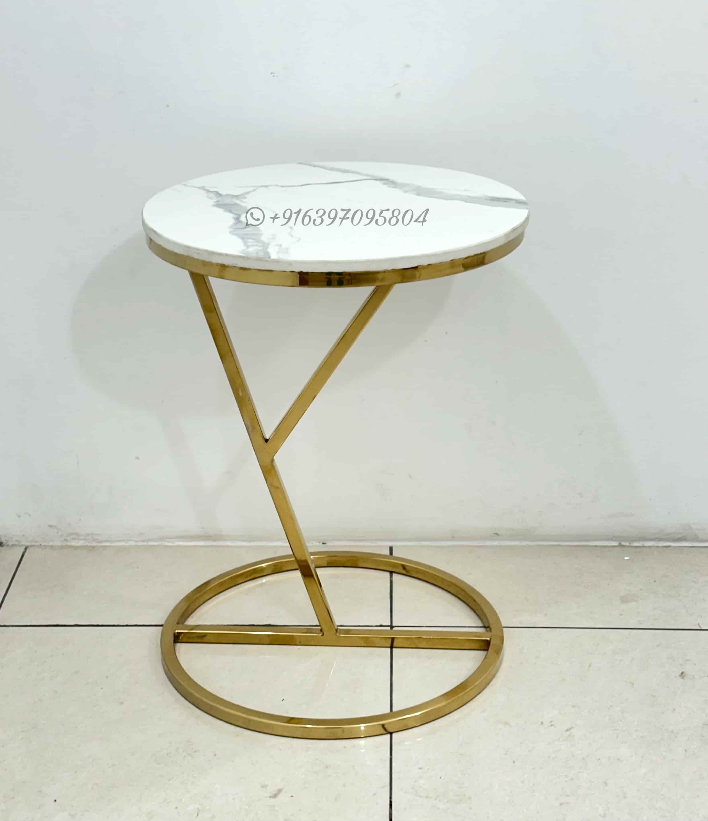 Minimalist Decor Side Table - Brand Name: Golden Craft Overseas