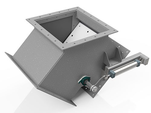 Pneumatic Two Way Divertor - Attributes: Strong