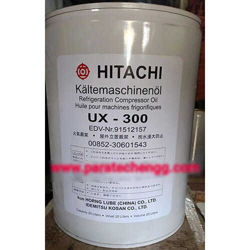 Ux300 Refrigerator Compressor Oil - Application: Industrial