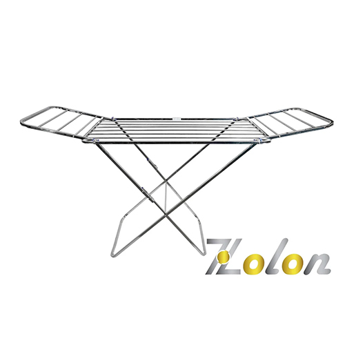 Butterfly Cloth Drying Stand - Stainless Steel, Various Sizes Available, Different Colors Offered | Easy to Use, Manual Design for Indoor/Outdoor Use