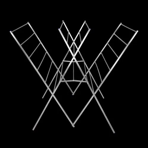 Stainless Steel Cloth Drying Stand - Various Sizes Available, Multiple Color Options, High-Quality Manual Design