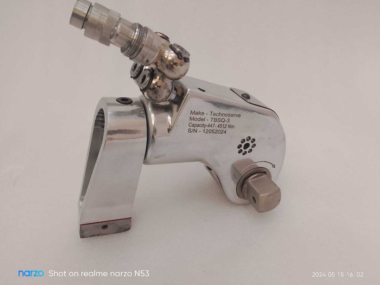 Tbsq Series Square Drive Hydraulic Wrench - Body Material: Stainless Steel