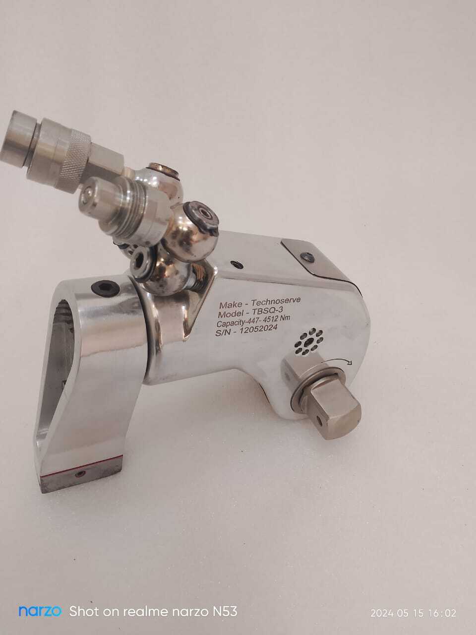 Tbsq Series Square Drive Hydraulic Wrench - Body Material: Stainless Steel