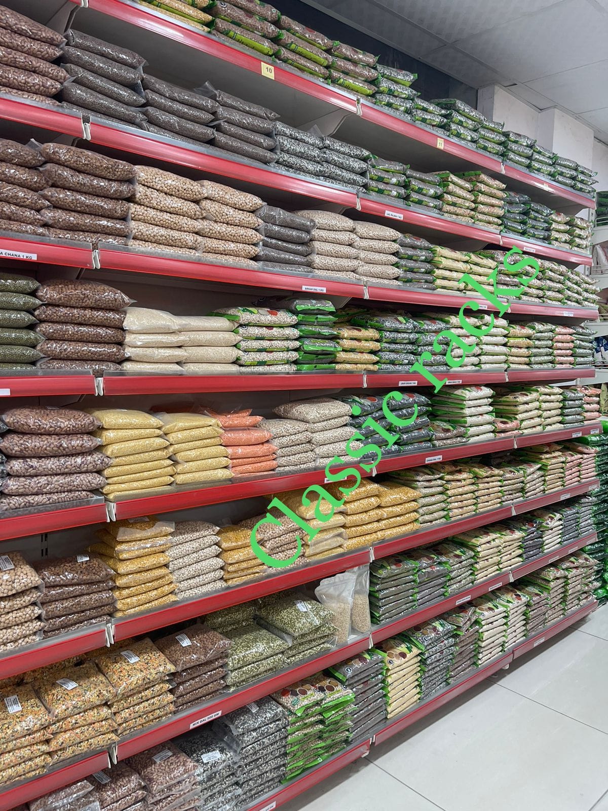 Heavy Duty Supermarket Racks - Application: Commercial