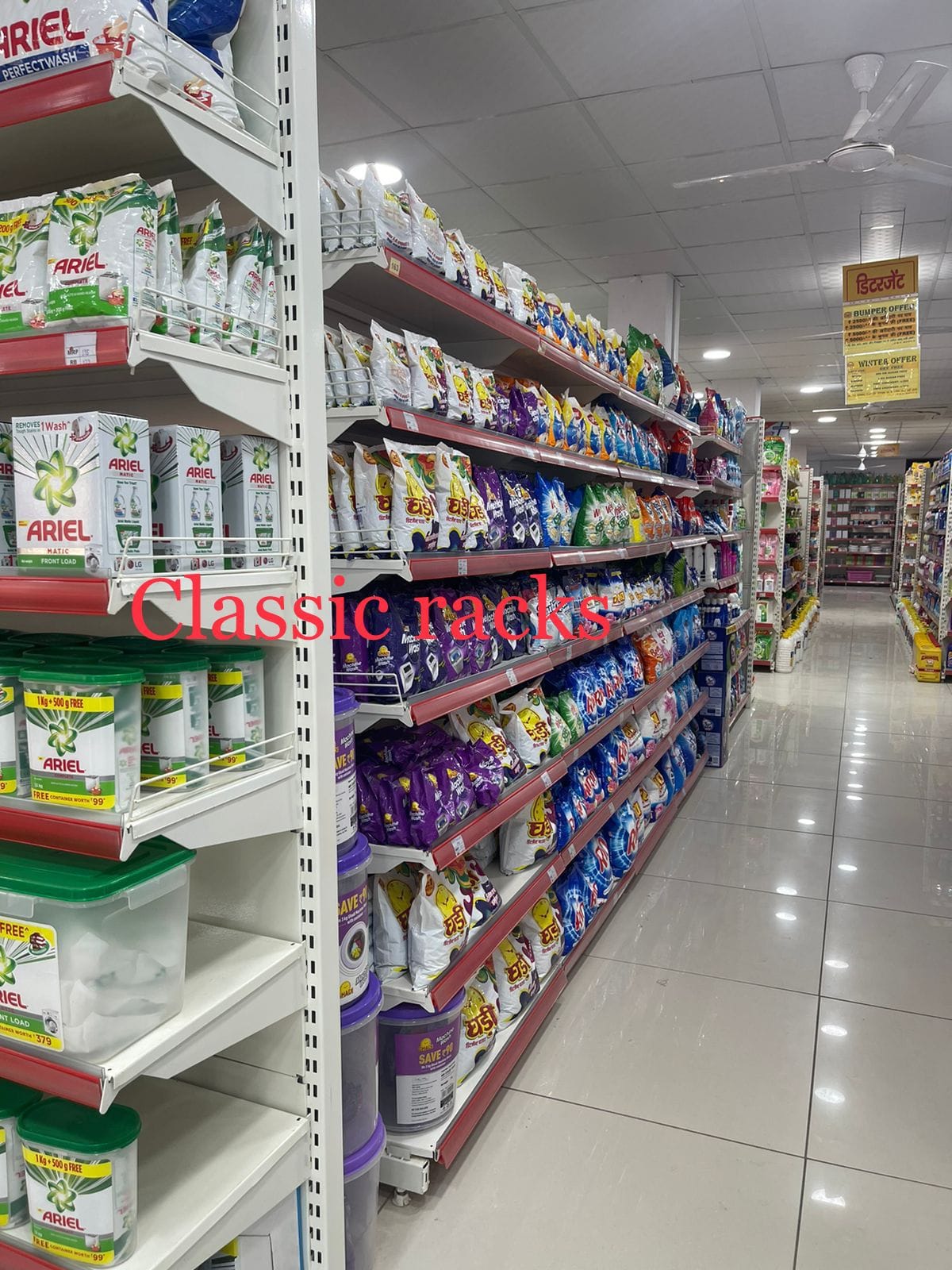 Heavy Duty Supermarket Racks - Application: Commercial