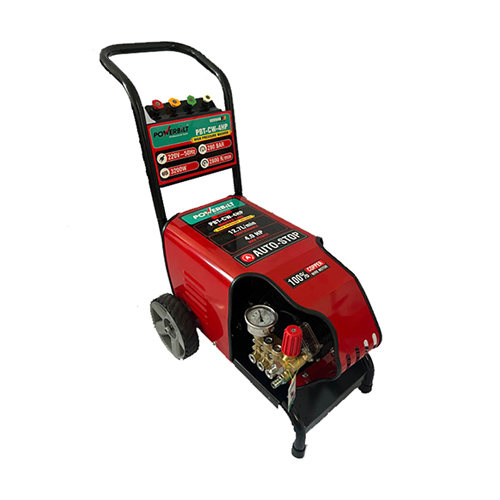 CW-4HP Electric Car Washer - 4 Horsepower, High Pressure Water Flow | User-Friendly Design, Adjustable Nozzle, Ideal for Automotive Cleaning