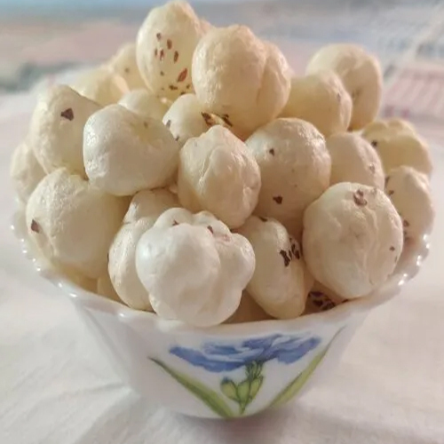 Raw Fox Nuts - Fresh, Original Flavor | Salt-Preserved, Protein-Rich Healthy Snack with 6-12 Month Shelf Life