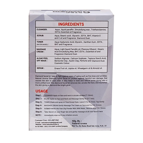 Diamond Facial Kit - Attributes: Smudge Proof