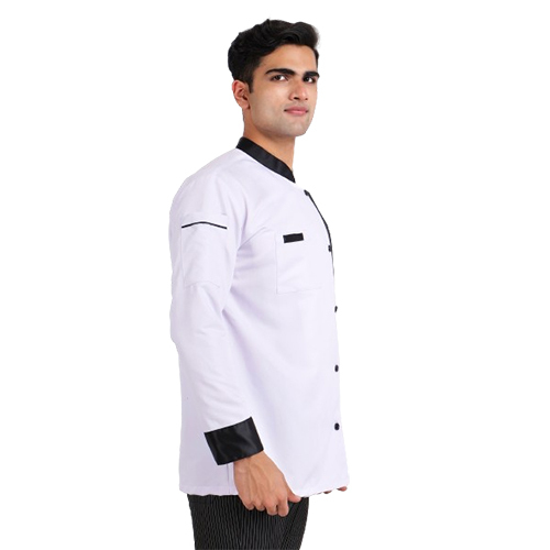 Men White Chef Coat - Color: Different Available