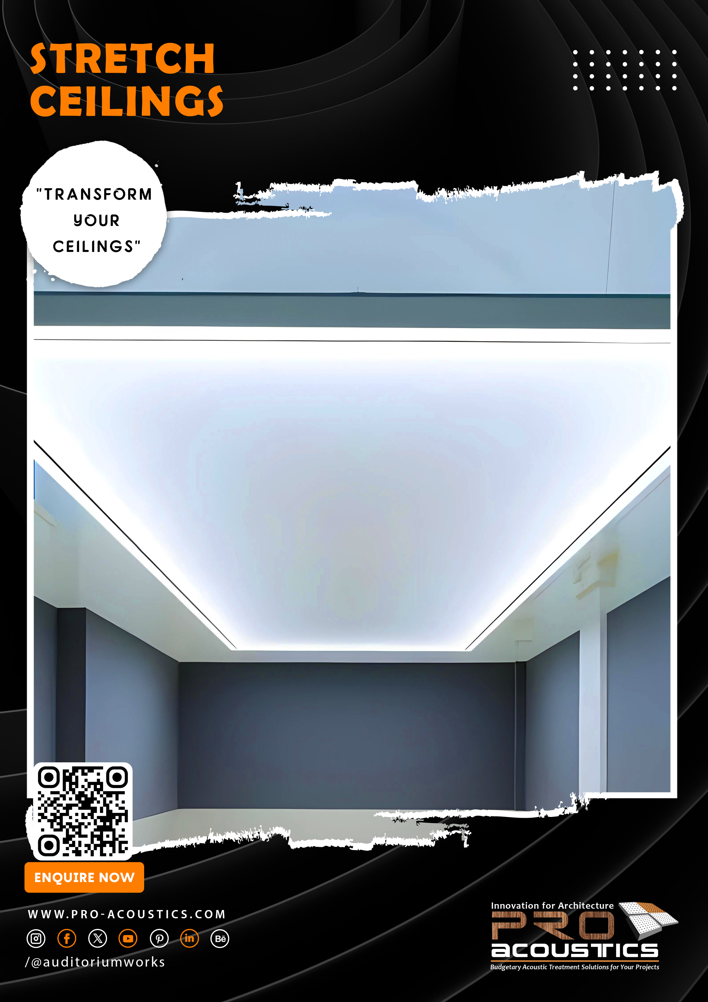 Stretch Ceiling - Color: Various Colors