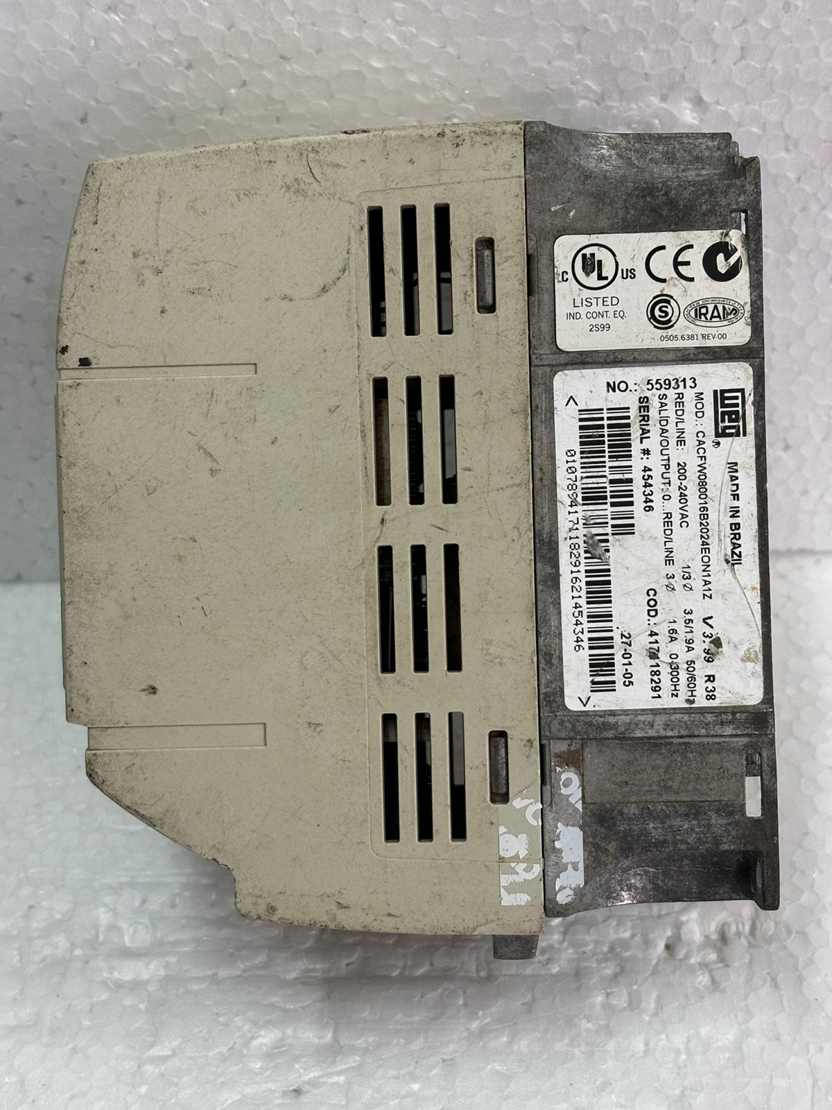 Weg  200-240vac - Color: White