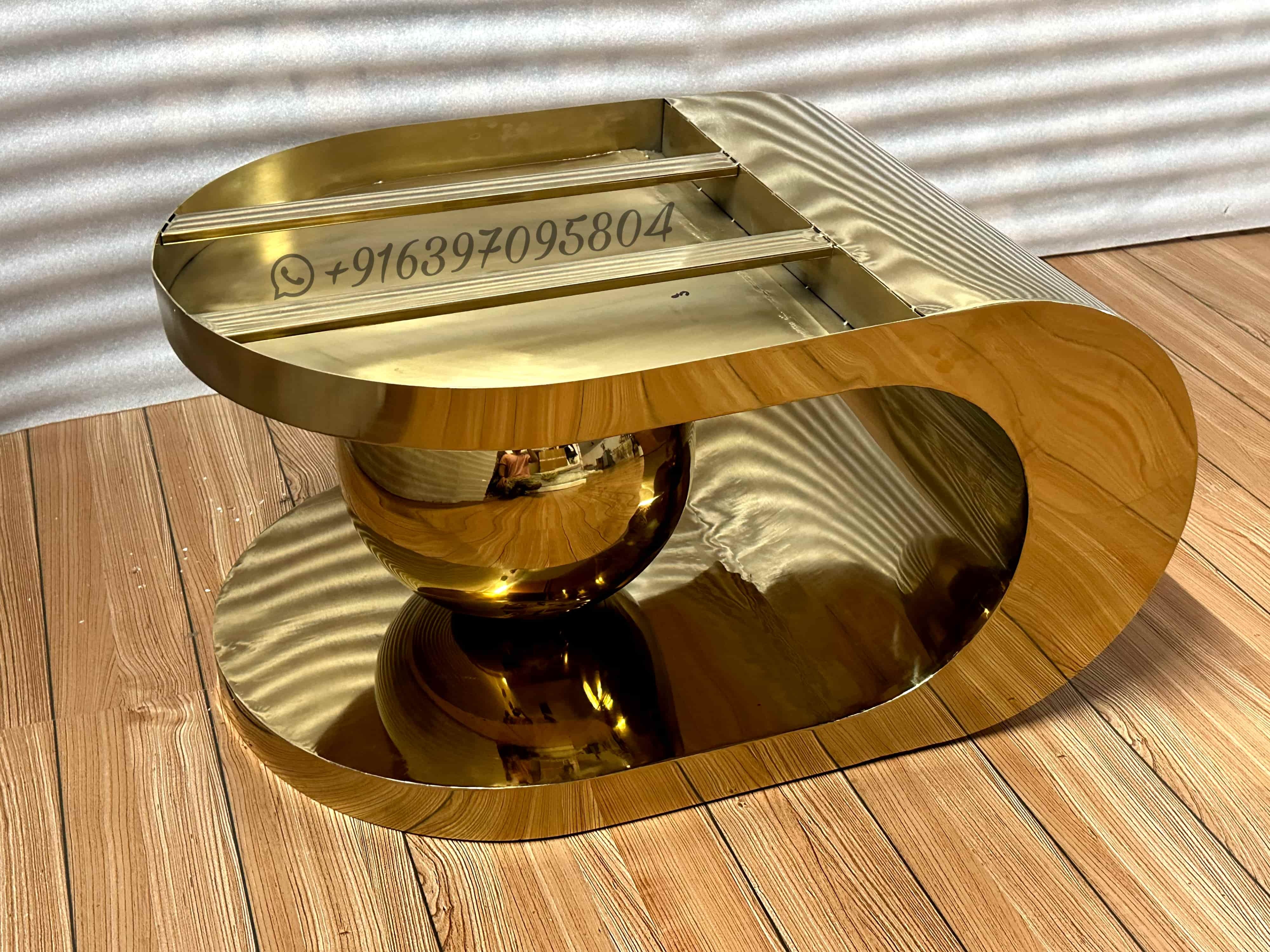Ball Center Table - Assembly: No Assembly Required