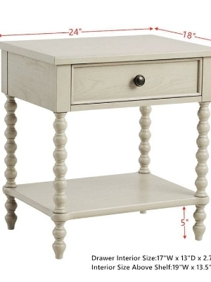 Wooden Drawer Table By Afiya Big Shop