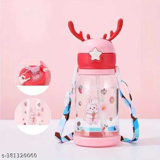 Sipper Water Bottle - Durable Bpa-free Plastic, 750ml Capacity, Stylish Matte Finish - Leak-proof Design, Easy Grip Handle