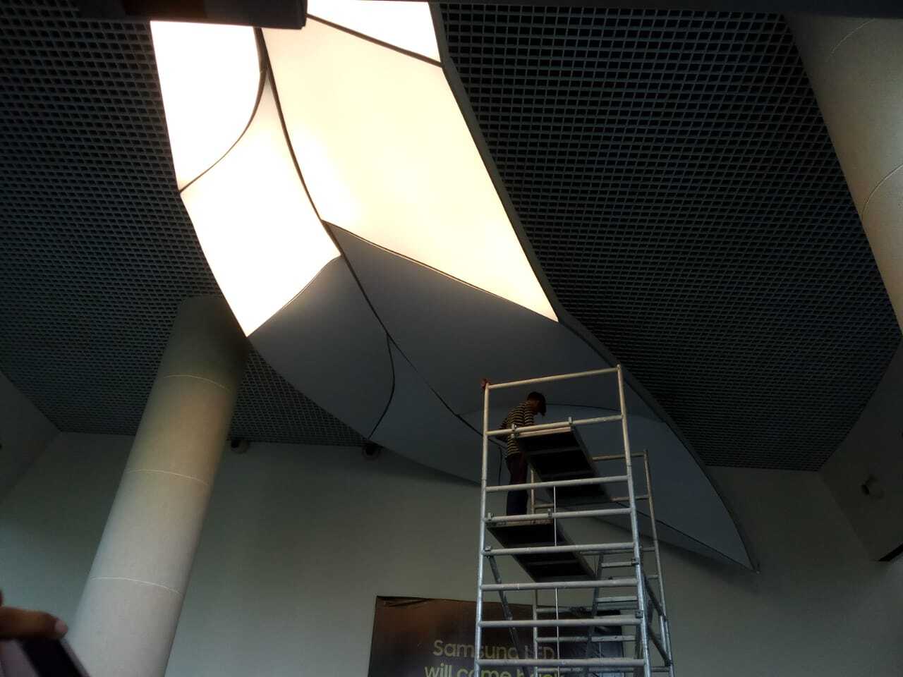 Metro Stations Stretch Ceiling - Color: Any
