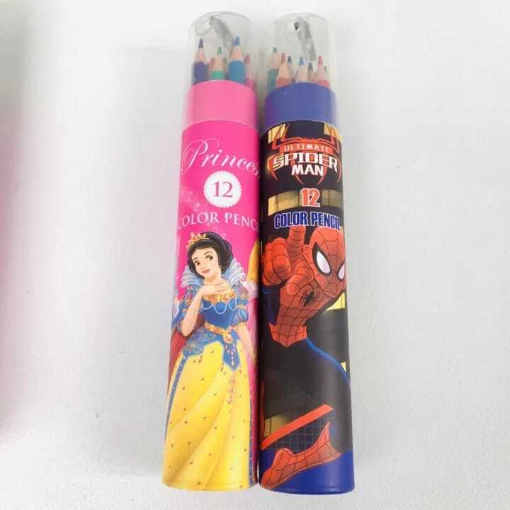 12pcs Colour Pencil Box