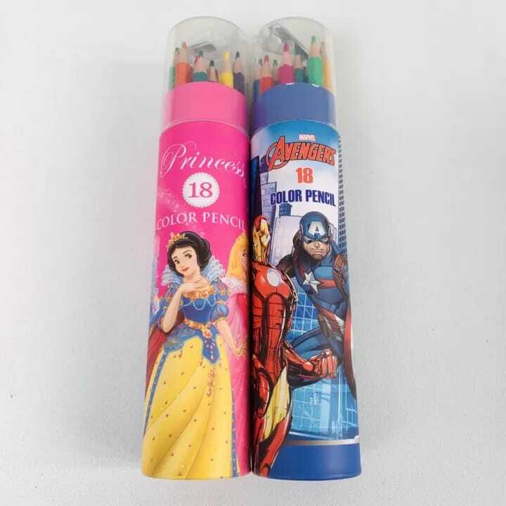 12pcs Colour Pencil Box