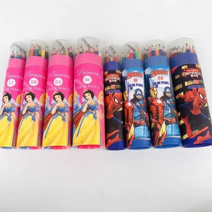 12pcs Colour Pencil Box
