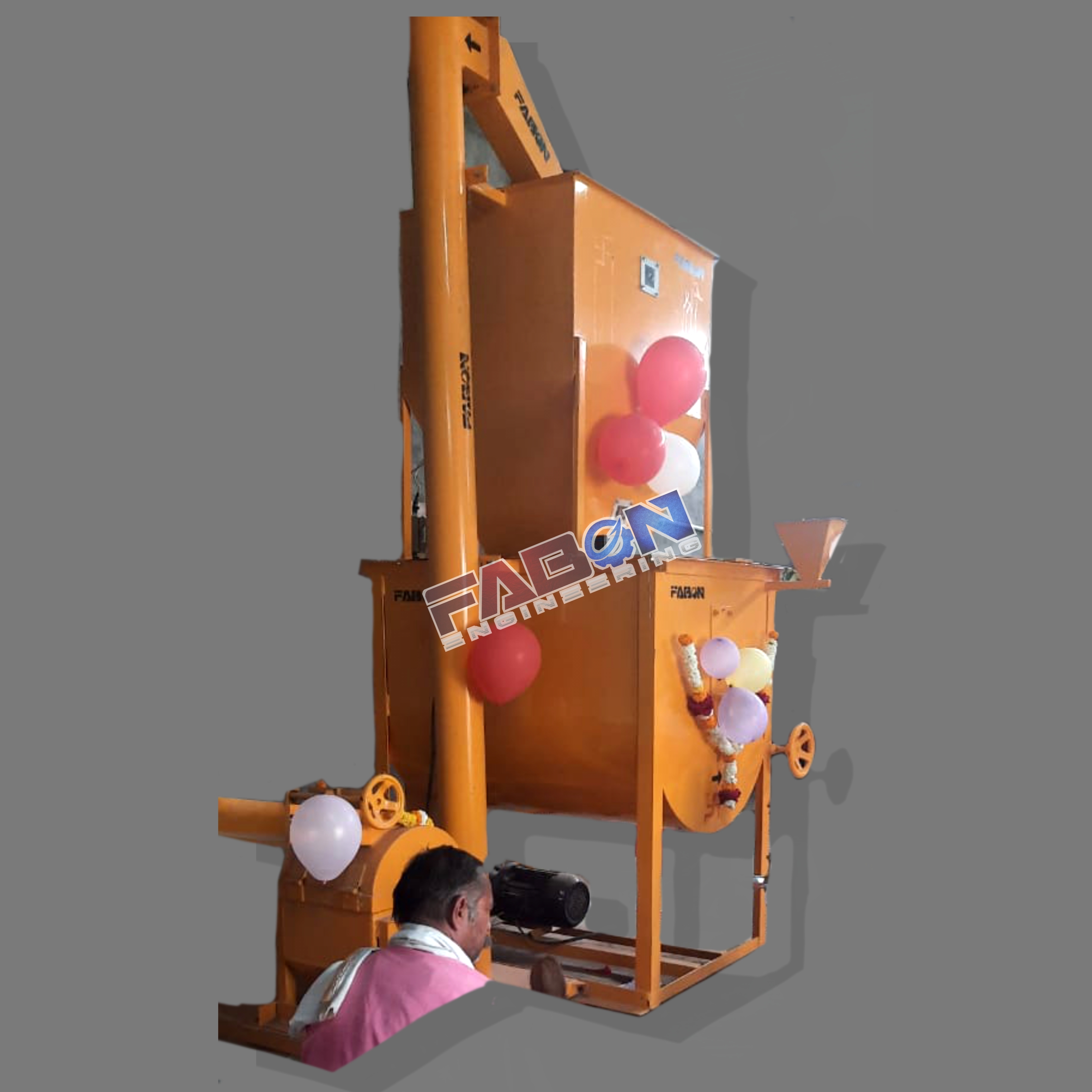 Automatic Fertilizer Pellet Plant 250 Kg Hour - Color: Yellow