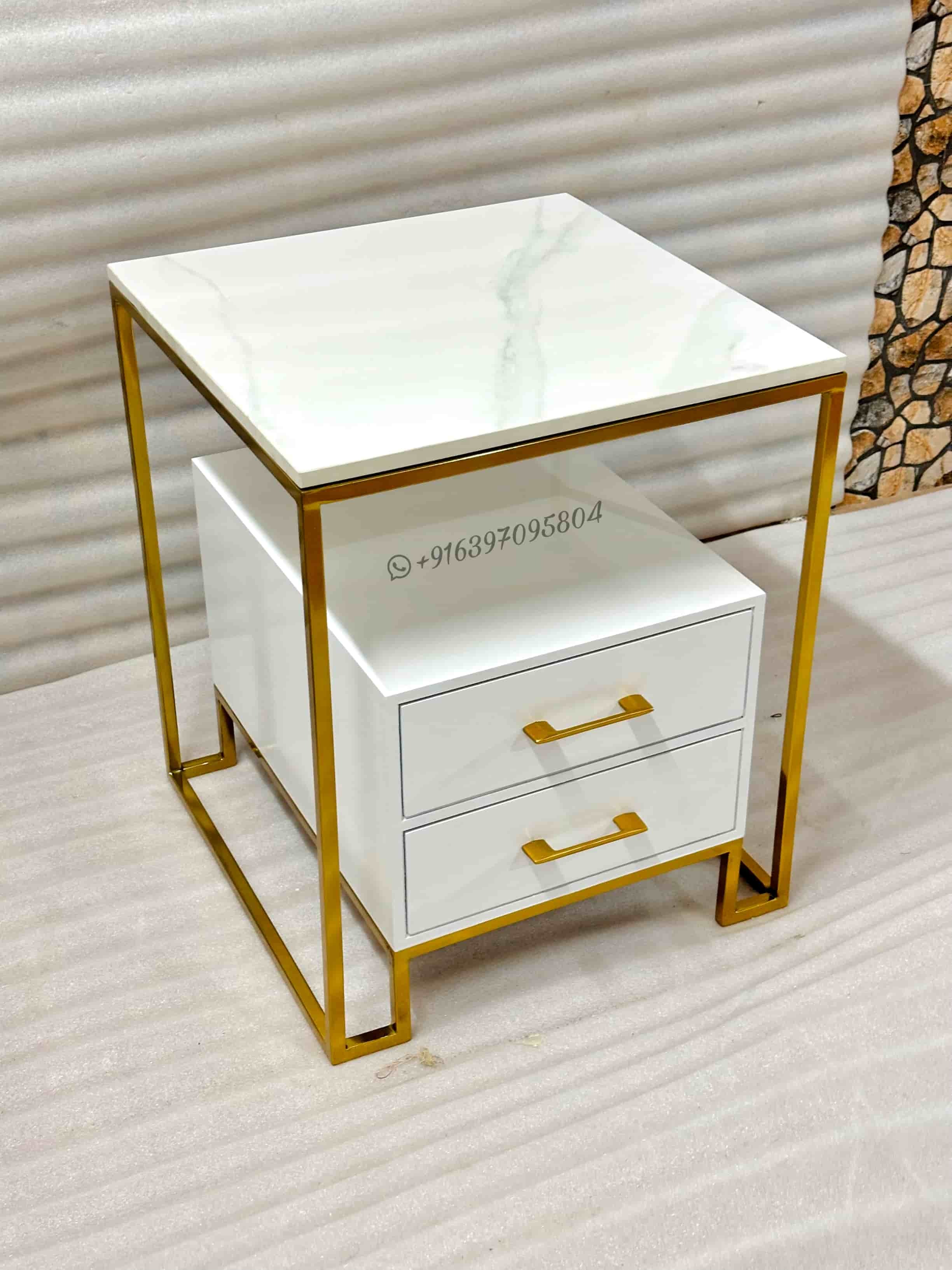 Stylish Side Table - Assembly: No Assembly Required