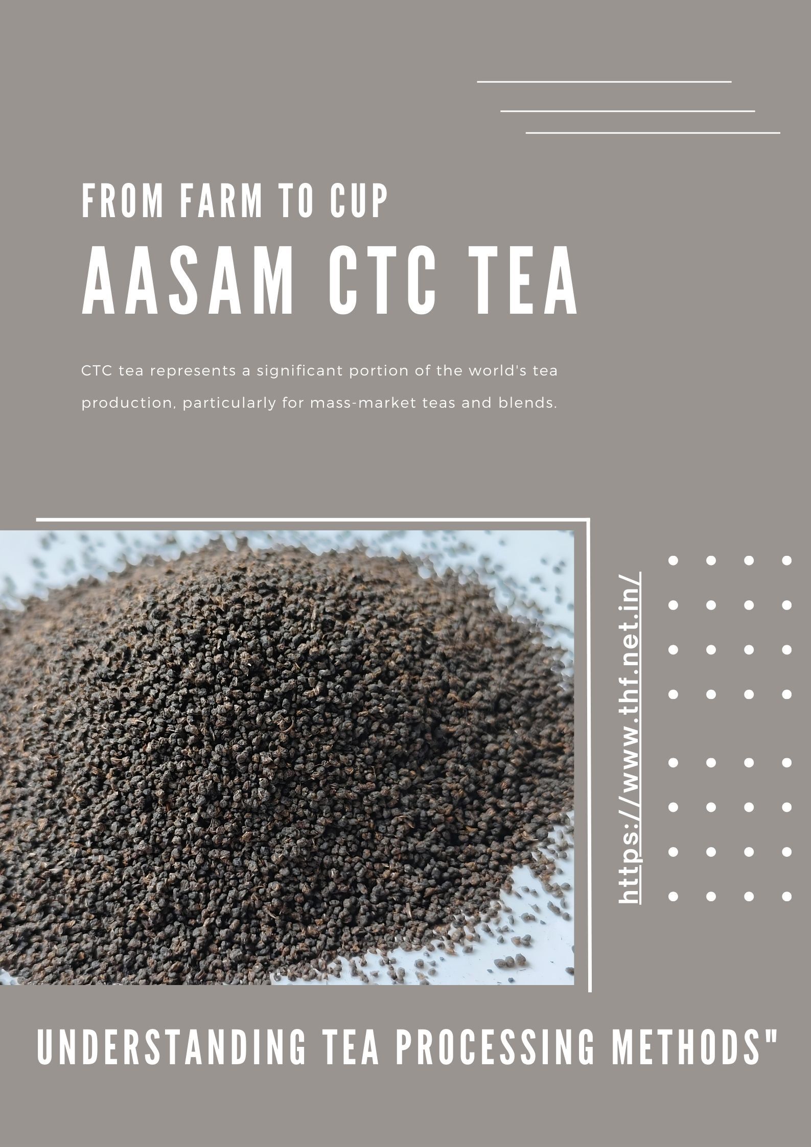 Thf Real Tea Family Blended - Loose Tea, Black Color, Organic Blend, Mild And Smooth Flavor, Rich In Antioxidants, 35 Kilograms